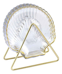 Modern Luxury Multi-Section Snack & Fruit Serving Tray Set