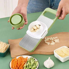 5-in-1 Multi-Function Vegetable Slicer & Cutter with Interchangeable Blades
