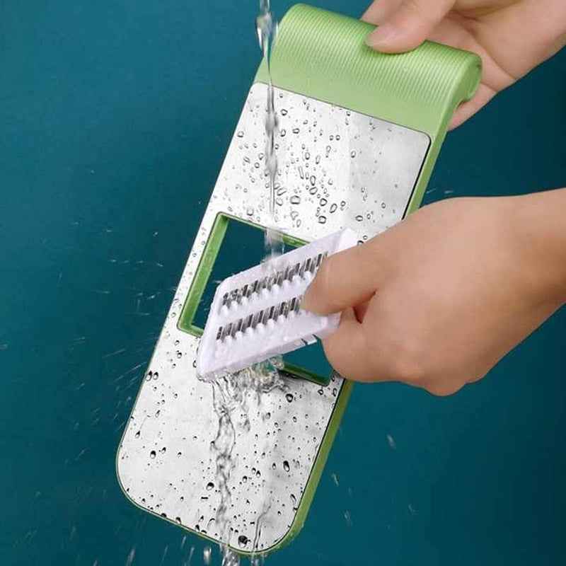 5-in-1 Multi-Function Vegetable Slicer & Cutter with Interchangeable Blades