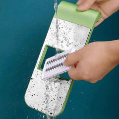 5-in-1 Multi-Function Vegetable Slicer & Cutter with Interchangeable Blades