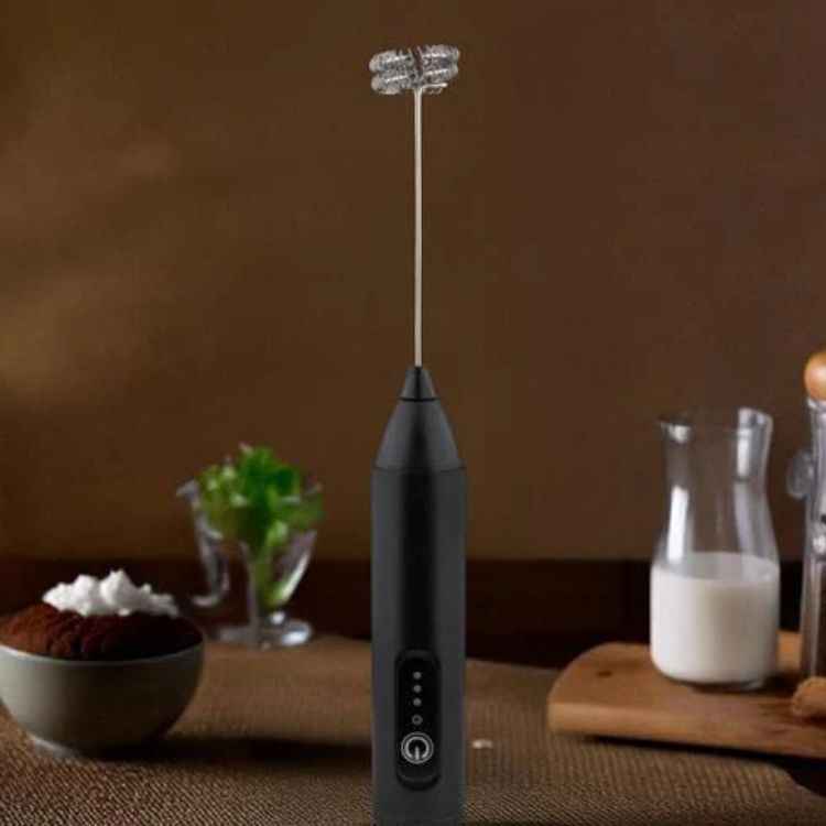 Electric Milk Frother & Coffee Whisk