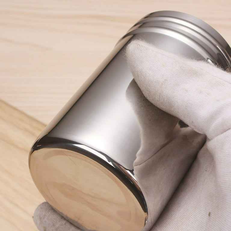 Stainless Steel Spice Shaker Set – 3-Piece Seasoning Jar Trio