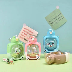 Kids Cute Bear Plastic Water Sipper Bottle โ 1000ml