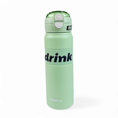 700ml DRINK Sports Water Bottle with Straw & Flip Lid
