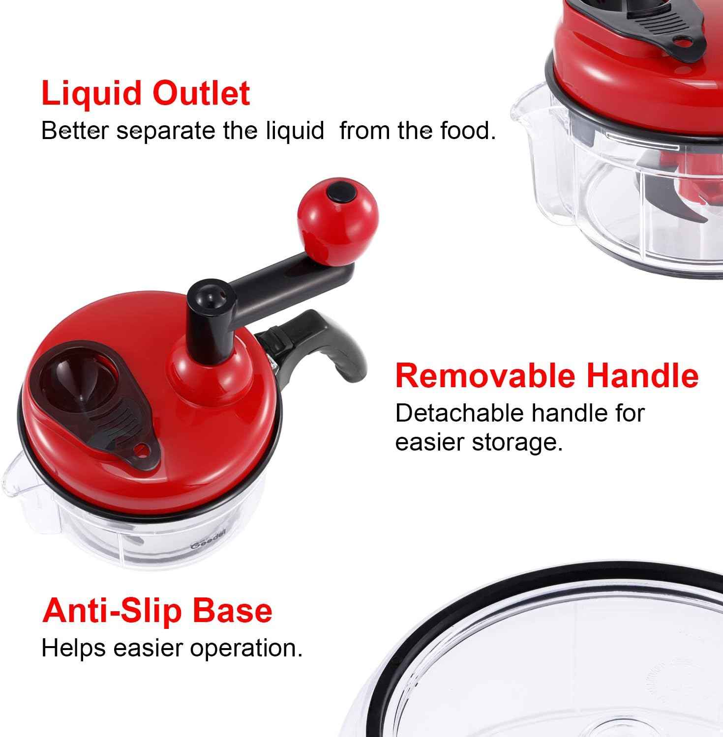 Geedel Hand Food Chopper