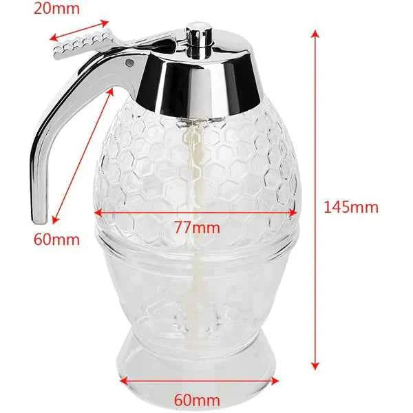 Honey Dispenser with Stand and Stopper