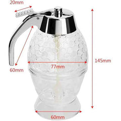 Honey Dispenser with Stand and Stopper