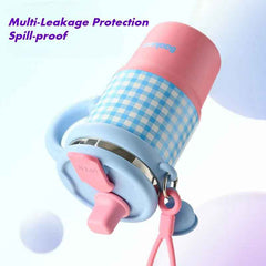 600ml Stainless Steel Kids Thermos with Handle