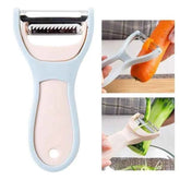 Slicer 2 in 1 Multifunctional Great for All Types of Vegetable and Fruit Peeler 2 Sets