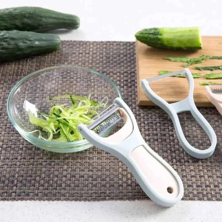 Slicer 2 in 1 Multifunctional Great for All Types of Vegetable and Fruit Peeler 2 Sets