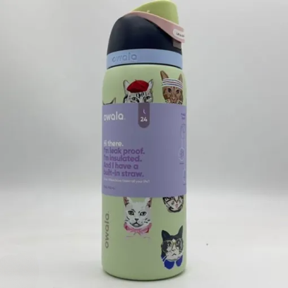 Owala FreeSip Water Bottle 32oz – Exclusive Cat Urban Outfitters