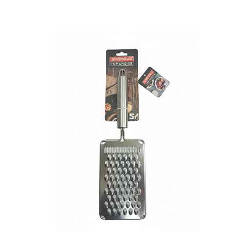 Multi-Function Stainless Steel Box Grater & Zester | Heavy-Duty Cheese Grater & Vegetable Shredder | Kitchen Food Prep Tool