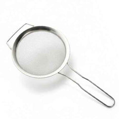 Stainless Steel Fine Mesh Strainer – Professional Kitchen Sieve for Flour, Oil, Quinoa & Pasta (Large Size)