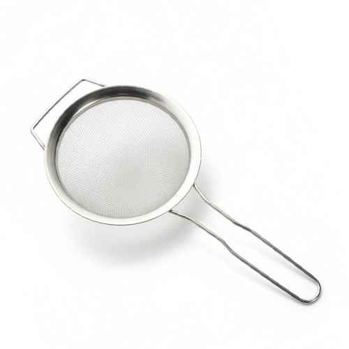Stainless Steel Fine Mesh Strainer – Professional Kitchen Sieve for Flour, Oil, Quinoa & Pasta (Large Size)