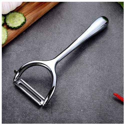 SHENGYA Premium Stainless Steel Vegetable Peeler – Wide Blade Y-Peeler for Fruit & Vegetable Prep