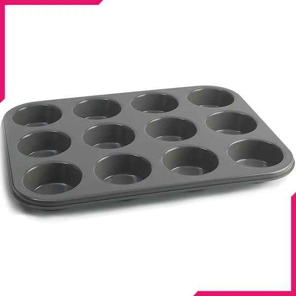 Muffin Tray 12 Muffins (Plain)