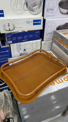 Stylish Metal Mesh Serving & Crisper Tray