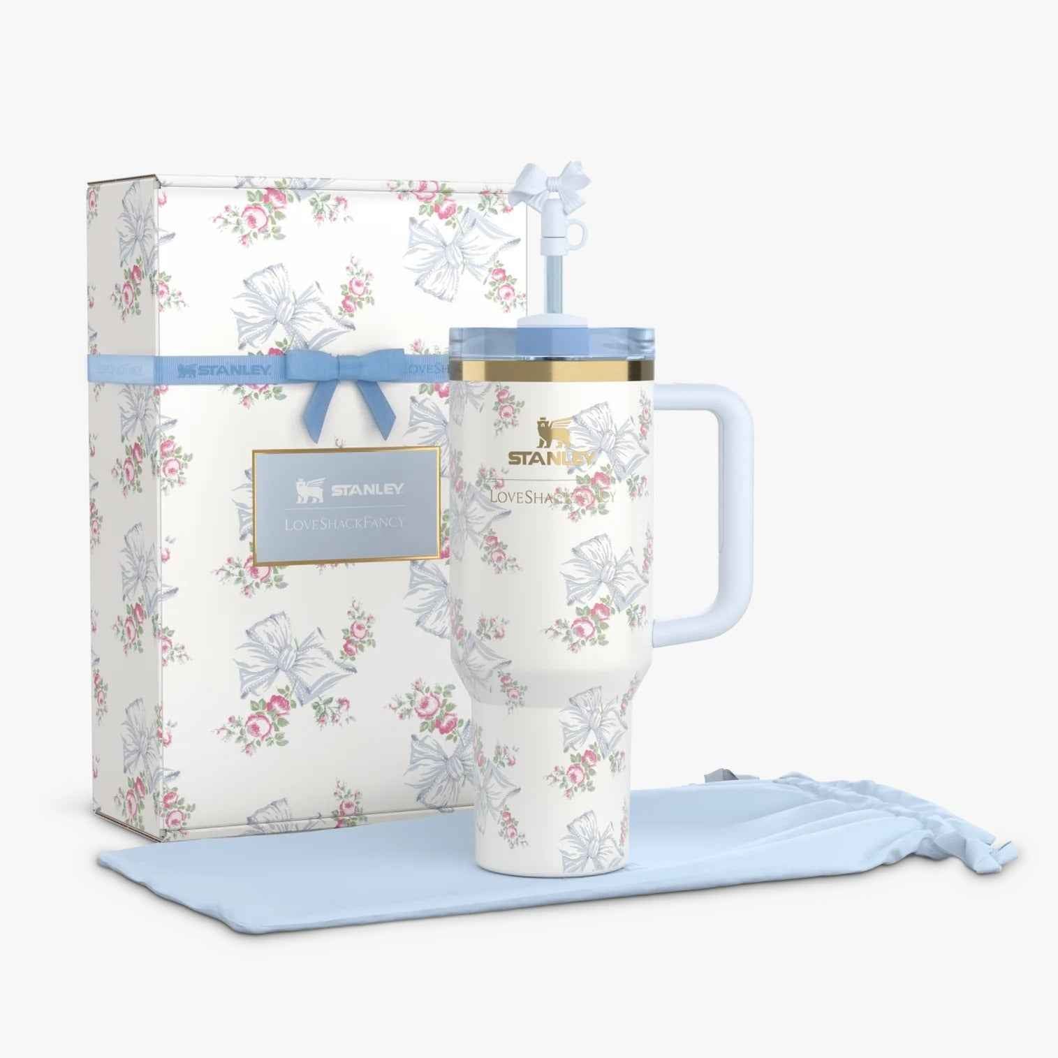 Stanley X Love Shack Fancy Tumbler Quencher 400z - Gift Box