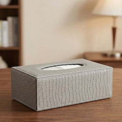 Leather Tissue Box Cover