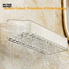 CORNER WALL-MOUNTED COSMETIC RACK โ NO-DRILL BATHROOM ORGANIZER FOR ACCESSORIES