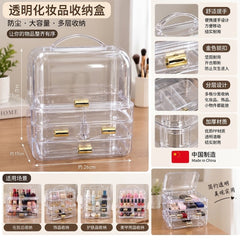 Transparent Multi-Layer Storage Box