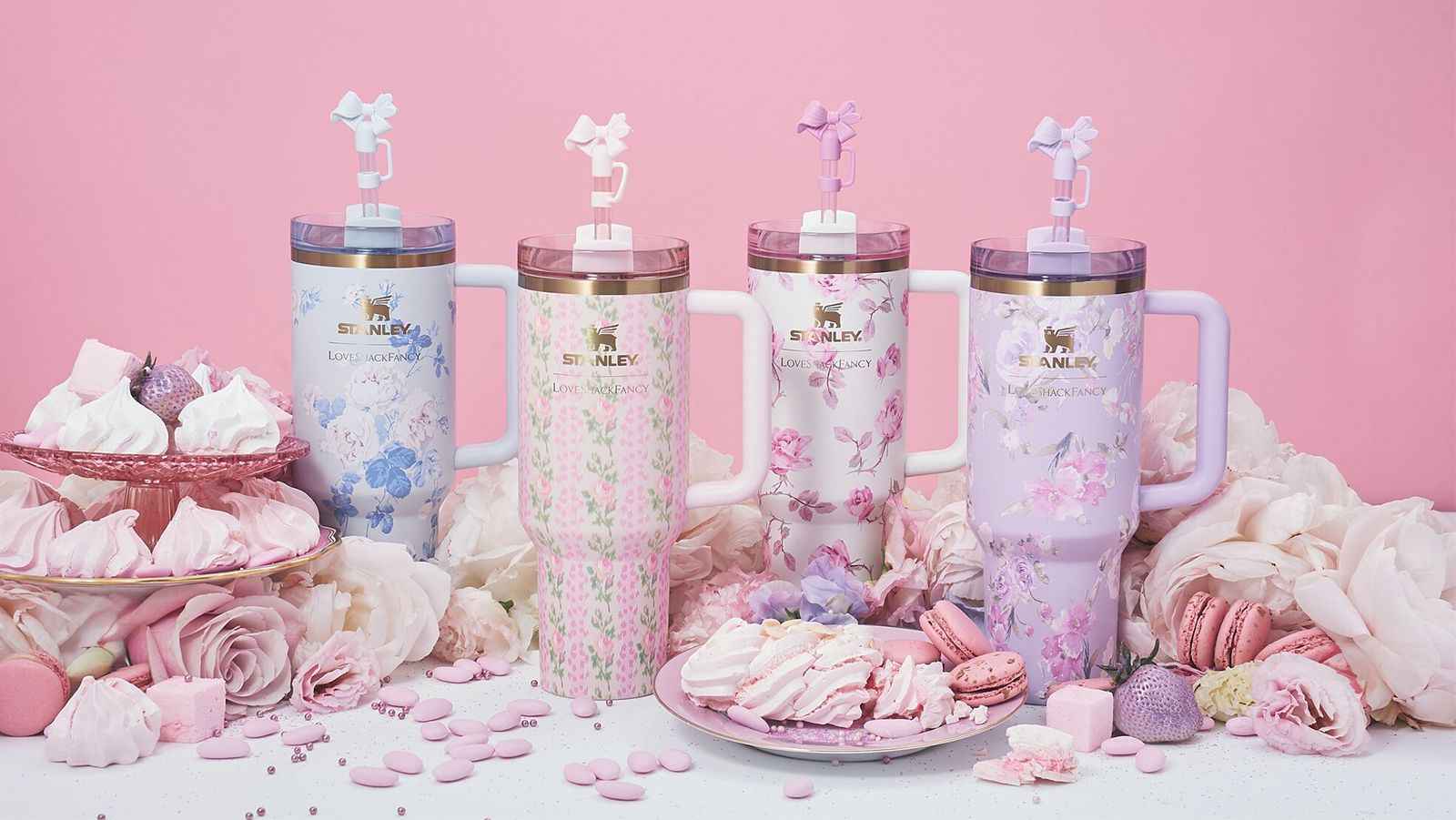 Stanley X Love Shack Fancy Tumbler Quencher 400z - Gift Box