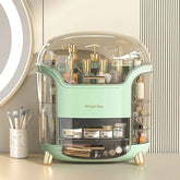 Luxury Rotating Cosmetic Organizer 360 Makeup Storage Box Moisture Proof & Stable