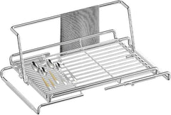 Over Sink Dish Drying Rack Expandable Stainless Steel Dish Holder