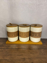 Tea Coffee Sugar Jar 1