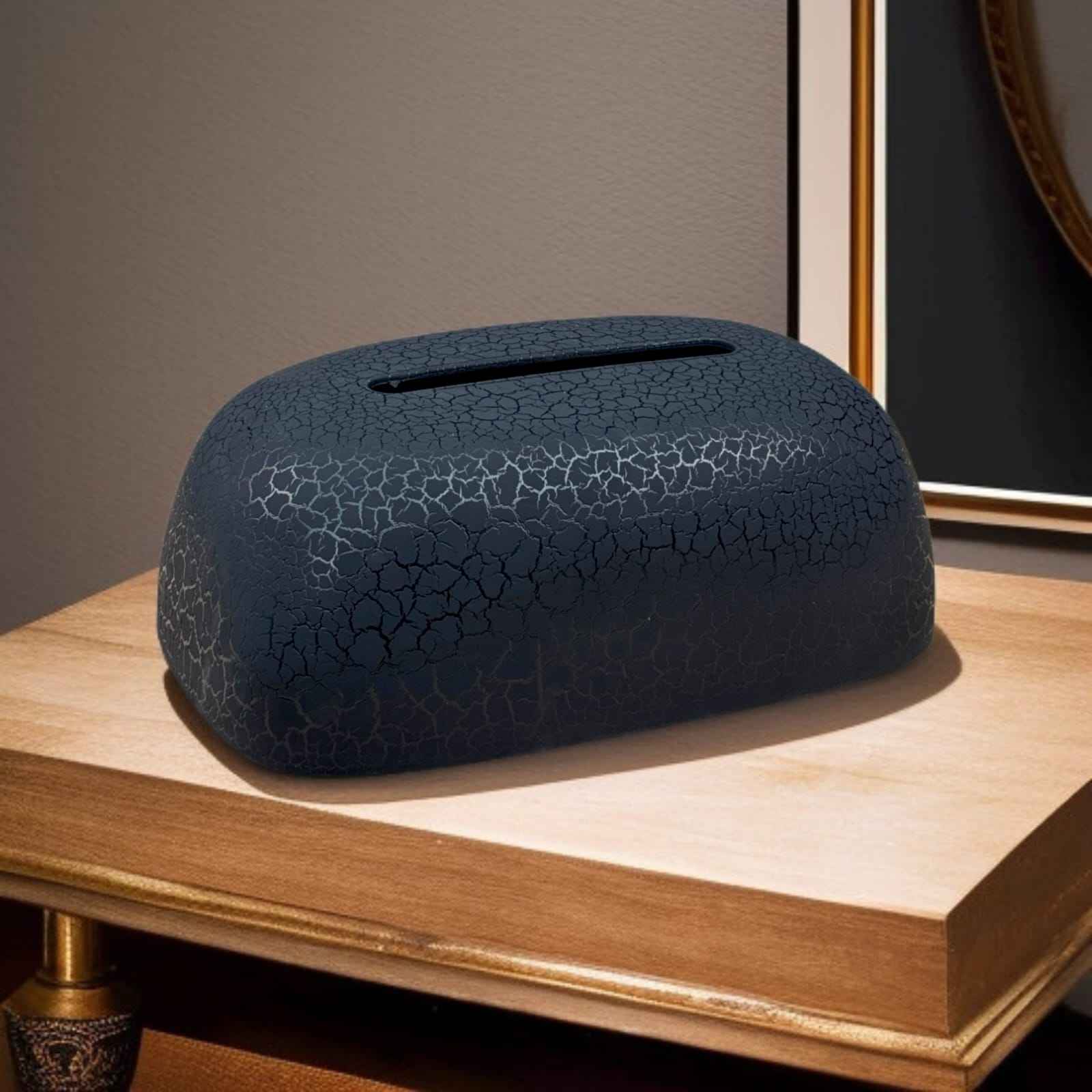 Premium Plastic Black Edition Tissue Box