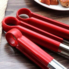 Stainless Steel Food Tongs Kitchen Tongs Bread Tongs BBQ Tongs Cooking Tools 9-Inch