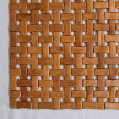 Woodlux Wooden Placemat Dining Table Mat โ 33ร44 cm