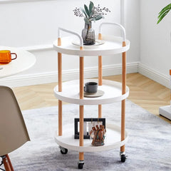 3-Layer Moveable Storage Cart — Multi-Purpose Kitchen & Home Trolley