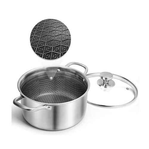 Stainless Steel Stockpot (Open View)