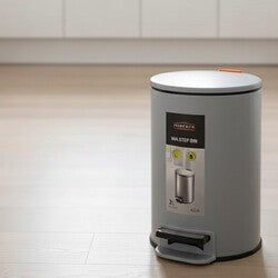 Homeatic Wia Step Bin (Grey, 3L)