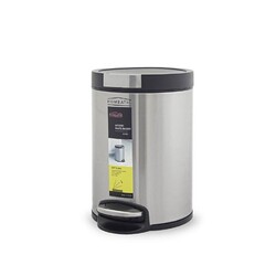 Homeatic Oval Step Bin (Stainless Steel)