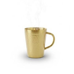 Hammered Gold Mug (Studio Shot)
