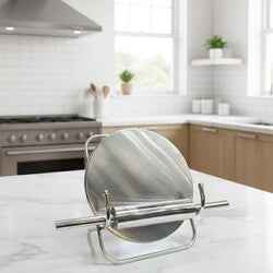 Stainless Steel Pan Lid with Stand