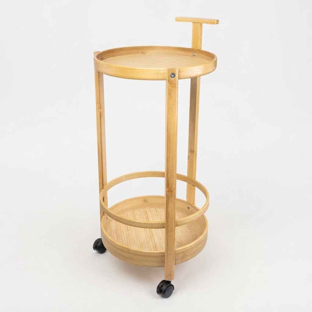 Bamboo Serving Trolley / Side Cart
