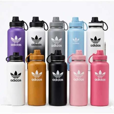 Adidas Insulated Water Bottle 32oz Leak Proof Sports Flask