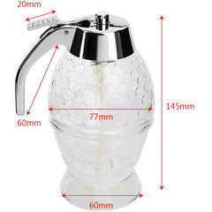 Honey Dispenser with Stand and Stopper