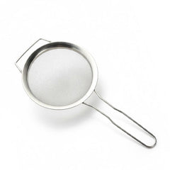 Stainless Steel Fine Mesh Strainer – Professional Kitchen Sieve for Flour, Oil, Quinoa & Pasta (Large Size)