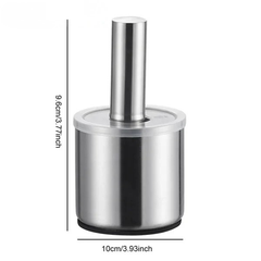 Heavy Stainless Steel Mortar and Pestle Set | Premium Haven Dasta / Imam Dasta | Garlic Crusher & Spice Grinder