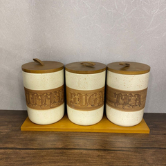 Tea Coffee Sugar Jar 1