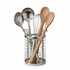 Wall Mounted Stainless Steel Utensil Holder