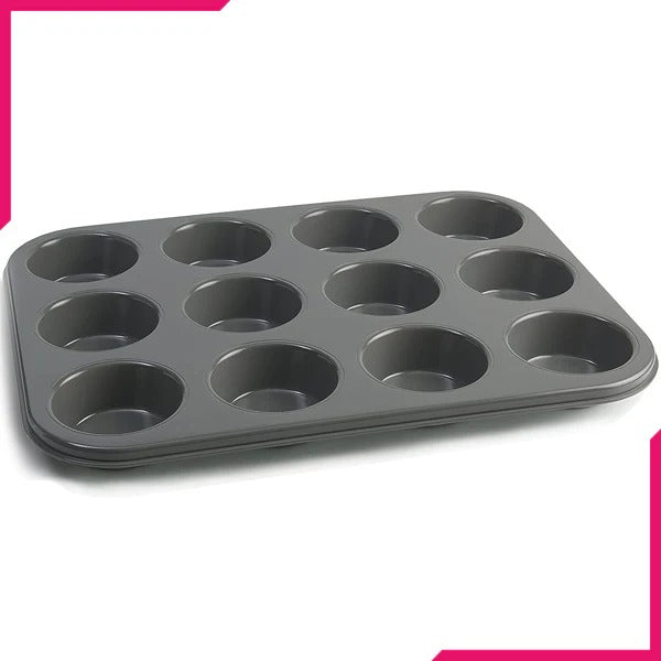 Muffin Tray 12 Muffins (Plain)