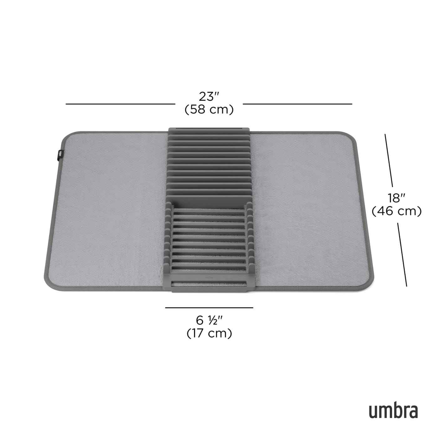 Premium Kitchen Dish Drying Mat – Fast Dry Countertop Drain Mat
