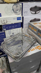 Stylish Metal Mesh Serving & Crisper Tray