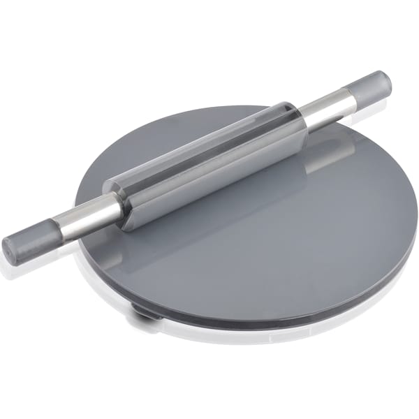 Stainless Steel Rolling Pin with Round Pastry Board