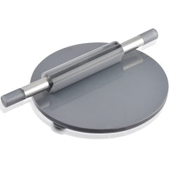 Stainless Steel Rolling Pin with Round Pastry Board